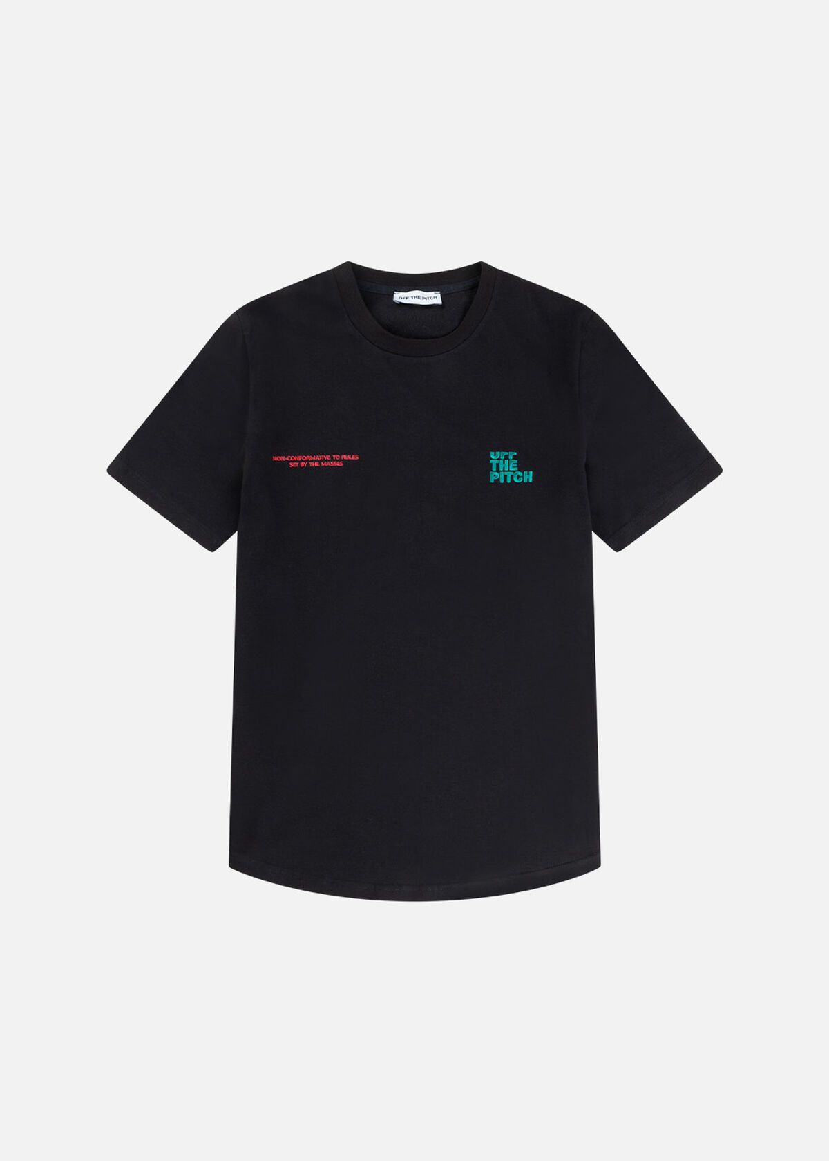 Division Slim Fit Tee, Black, hi-res